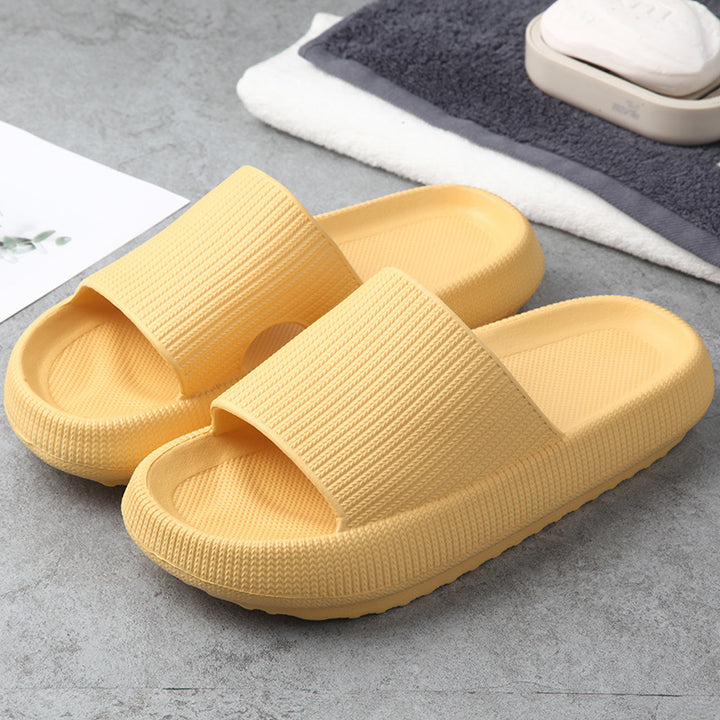 Myke skyslippers i rosa