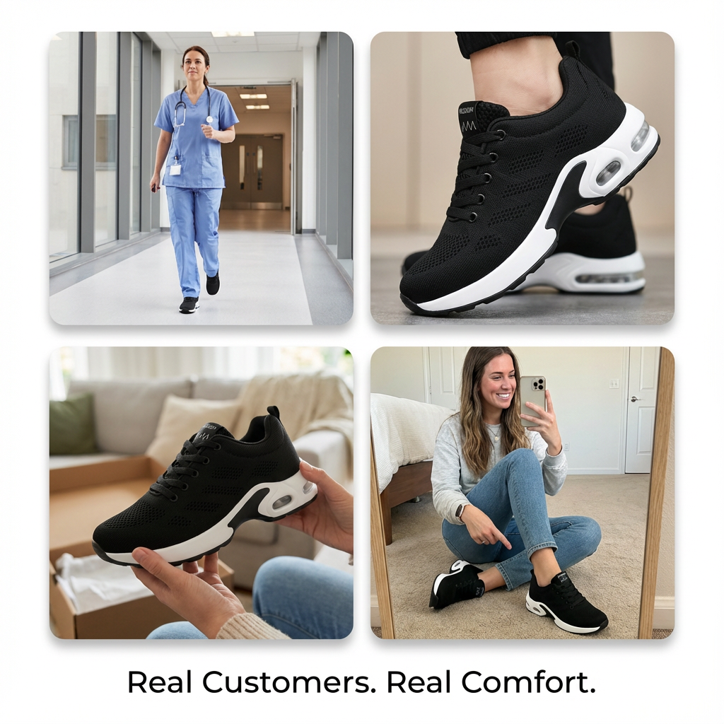 Orthora Pro – 12-timers Skift Sko for Hæl- og Plantar Fasciitt Lindring (Unisex) (Kopi) (Kopi) (Kopi)