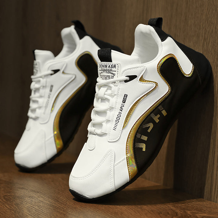 Hvite chunky sneakers for herre