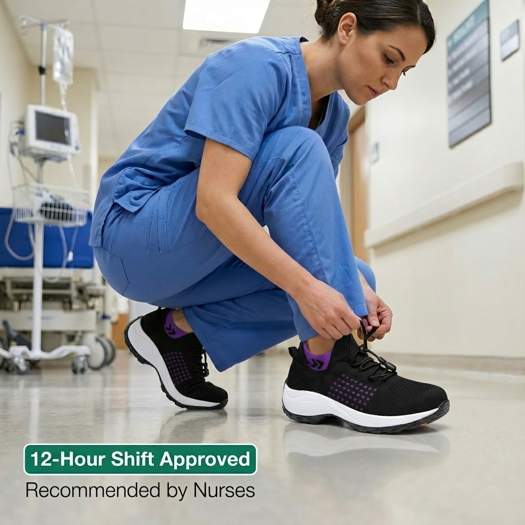 ShiftPro – 12-timers komfortsko for hæl- og plantar fasciittlindring
